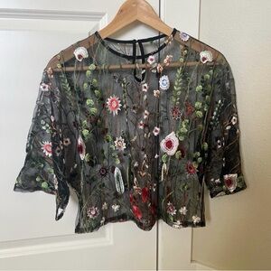 Ameli vintage see through tops